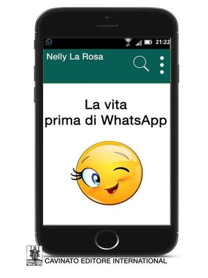 cover image of La vita prima di WhatsApp